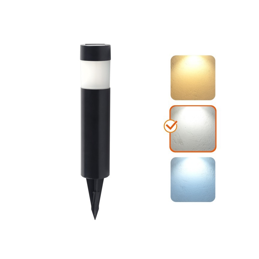 Lámpara solar LED AURORA LED/1xAAA 4000K IP44 100 mAh