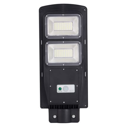 Lámpara solar LED para calle con sensor STREET 2xLED/6W/3,2V 12000 mAh IP65 + mando a distancia