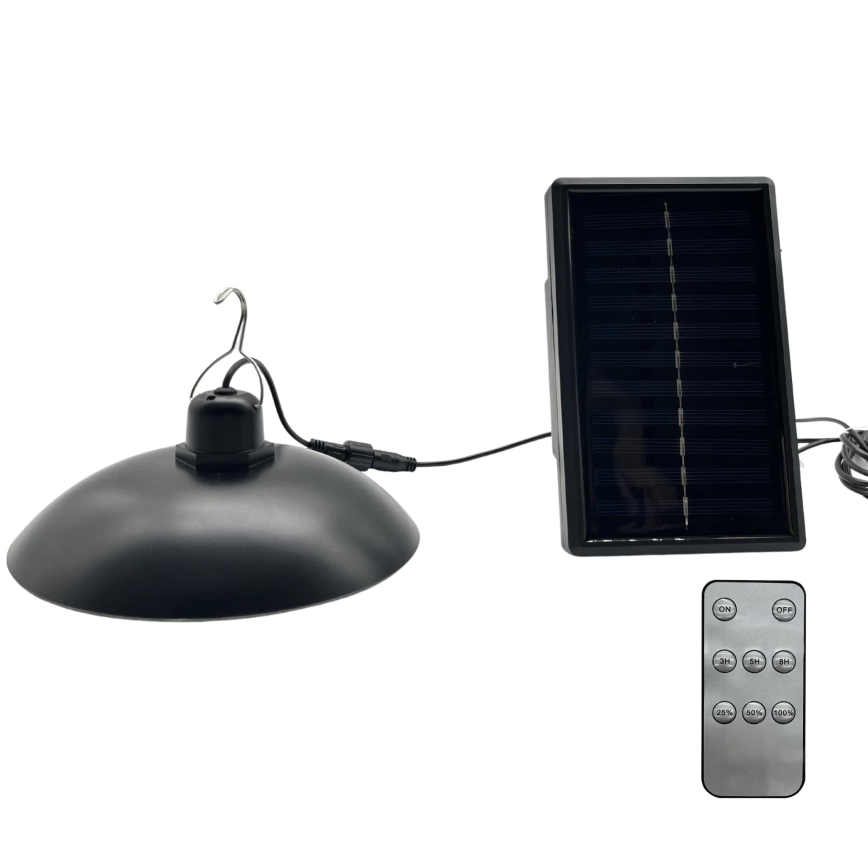 Lámpara solar LED CELINA LED/1,8W/3,7V 2400 mAh IP44 + control remoto