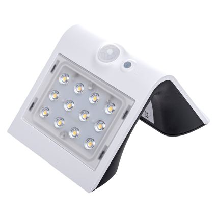 Lámpara solar LED com sensor de movimento LED/1,5W/1200 mAh 3,7V IP65