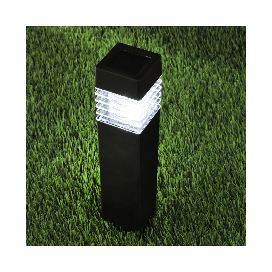 Lámpara solar LED con sensor AURORA LED/1xAAA 4000K IP44 100 mAh