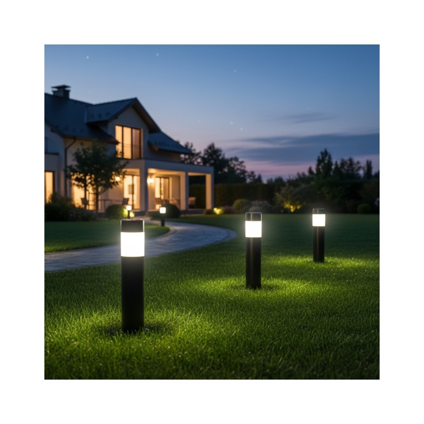 Lámpara solar LED con sensor AURORA LED/1xAAA 4000K IP44 100 mAh