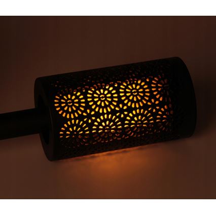 Lámpara solar LED con sensor crepuscular LED/2V IP44