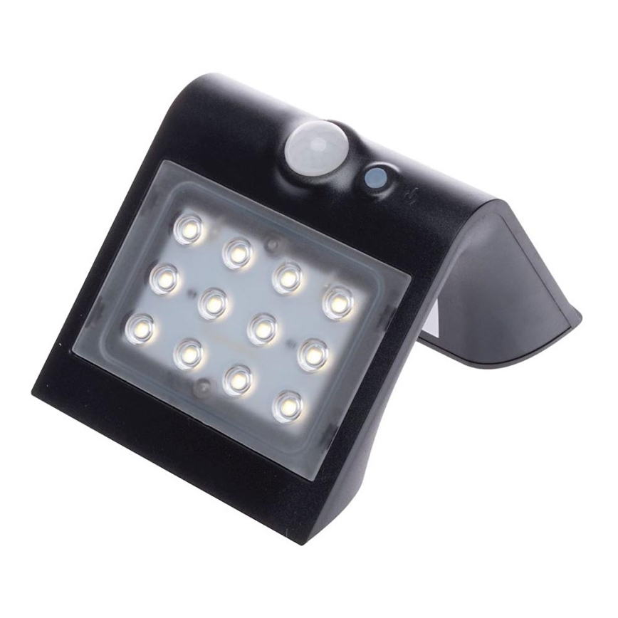 Lámpara solar LED con sensor de movimiento LED/1,5W/1200 mAh 3,7V IP65