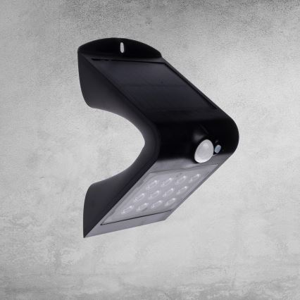 Lámpara solar LED con sensor de movimiento LED/1,5W/1200 mAh 3,7V IP65