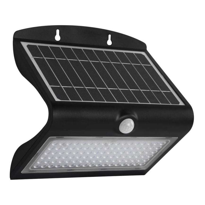 Lámpara solar LED con sensor de movimiento y crepúsculo LED/6,8W/4000 mAh 3,7V IP65
