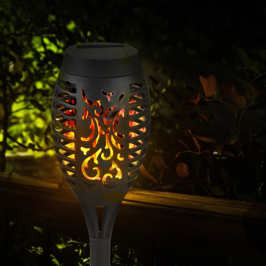 Lámpara solar LED con sensor FUEGO LED/1,2V 200 mAh IP44