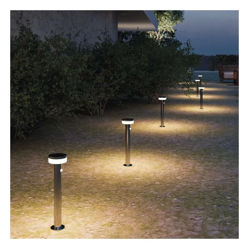 Lámpara solar LED con sensor LED/2W/3,7V 1200 mAh IP44 50 cm