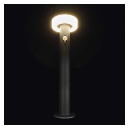 Lámpara solar LED con sensor LED/2W/3,7V 1200 mAh IP44 50 cm