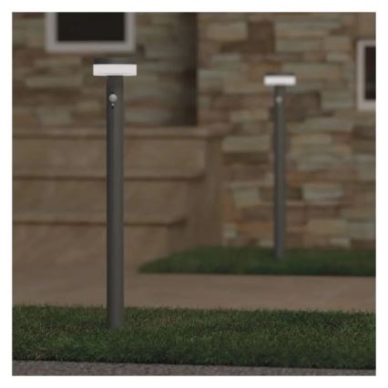 Lámpara solar LED con sensor LED/2W/3,7V 1200 mAh IP44 80 cm