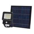 Lámpara solar LED con sensor LED/30W/3,7V 6500K IP65 6600 mAh