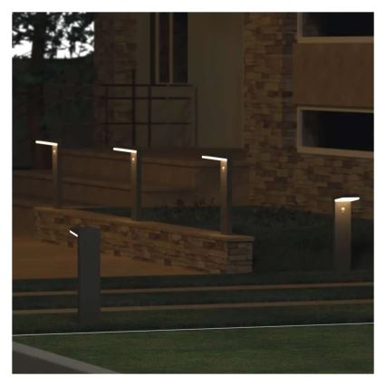 Lámpara solar LED con sensor LED/4,4W/3,7V 2200 mAh IP44