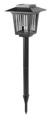 Lámpara solar LED con una trampa para insectos 2en1 LED/0,06W/1,2V 6500K 58 cm 70 mAh IP65