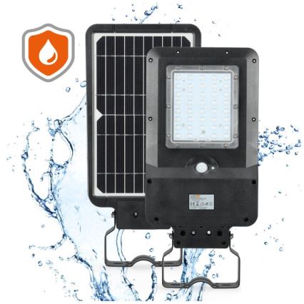 Lámpara solar LED de calle con sensor STREET LED/15W/7,4V 4000K IP65 5400 mAh
