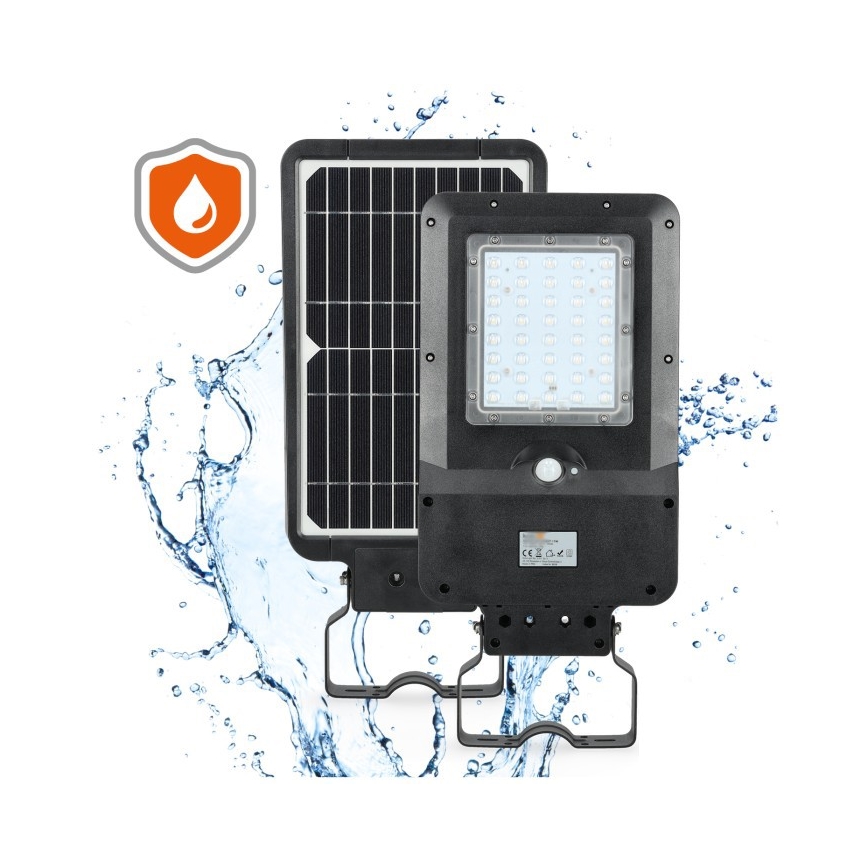 Lámpara solar LED de calle con sensor STREET LED/15W/7,4V 4000K IP65 5400 mAh