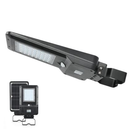 Lámpara solar LED de calle con sensor STREET LED/15W/7,4V 4000K IP65 5400 mAh