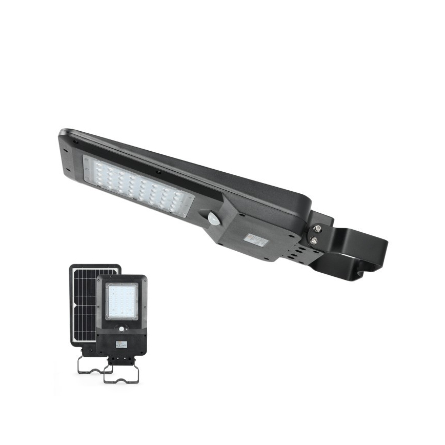 Lámpara solar LED de calle con sensor STREET LED/15W/7,4V 4000K IP65 5400 mAh