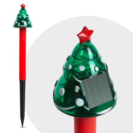 Lámpara solar LED de Navidad LED/1,2V IP44 Árbol de Navidad