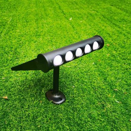 Lámpara solar de pared LED con sensor de movimiento y crepúsculo LED/8W/3,7V 4000 mAh 4000K IP65