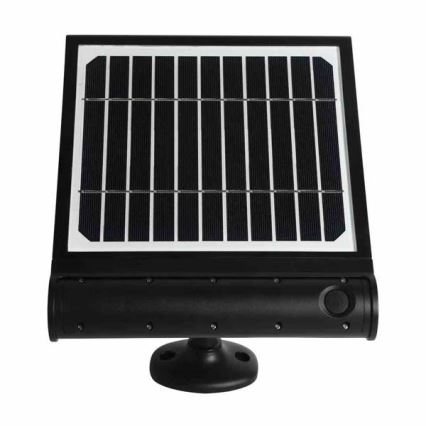 Lámpara solar de pared LED con sensor de movimiento y crepúsculo LED/8W/3,7V 4000 mAh 4000K IP65