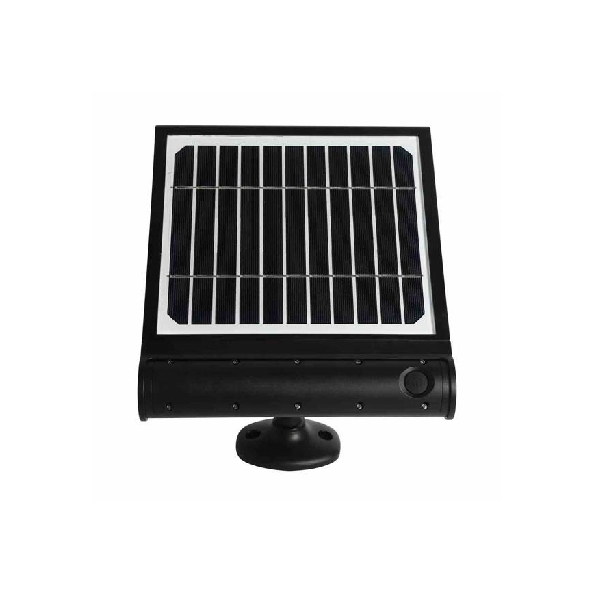 Lámpara solar de pared LED con sensor de movimiento y crepúsculo LED/8W/3,7V 4000 mAh 4000K IP65