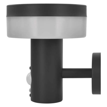Lámpara de pared solar LED con sensor LED/2W/3,7V 1200 mAh IP44