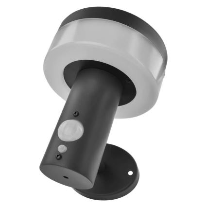 Lámpara de pared solar LED con sensor LED/2W/3,7V 1200 mAh IP44