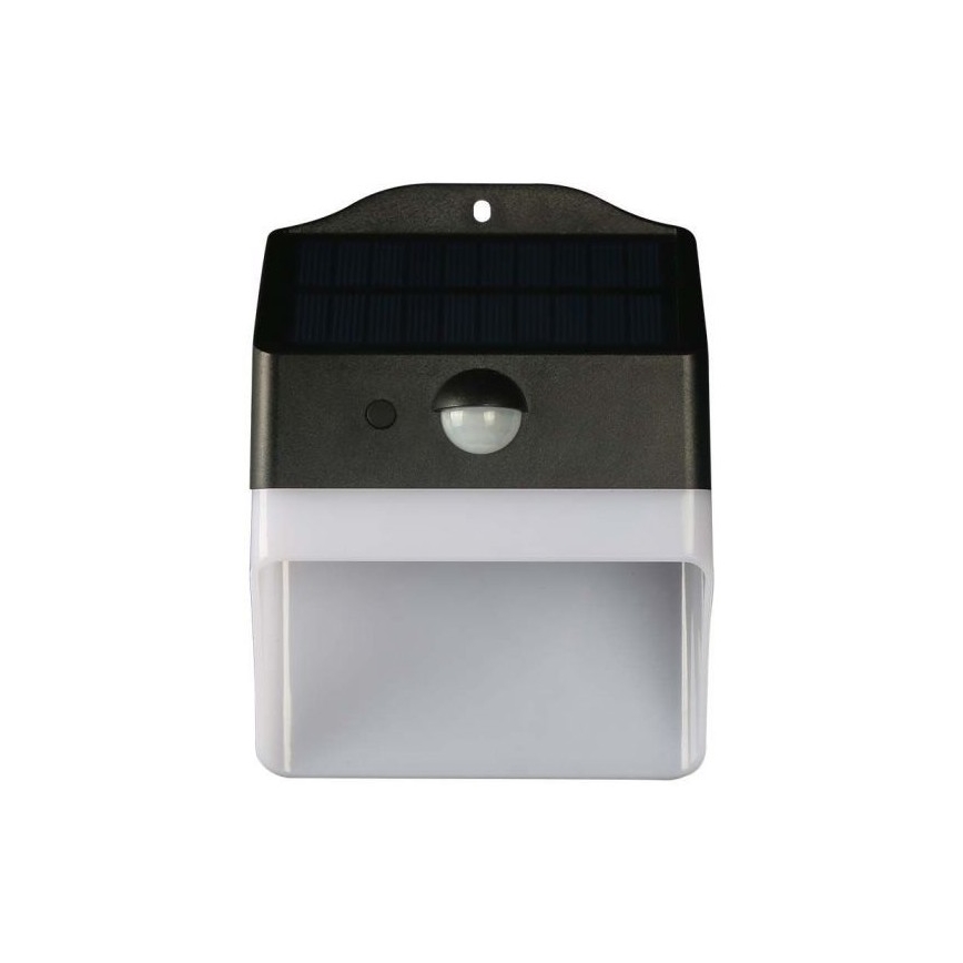 Lámpara de pared solar LED con sensor LED/2W/3,7V 4000K IP65 1200 mAh