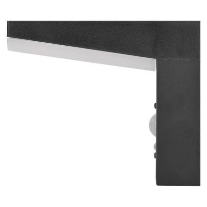 Lámpara de pared solar LED con sensor LED/4,4W/3,7V 2200 mAh IP44