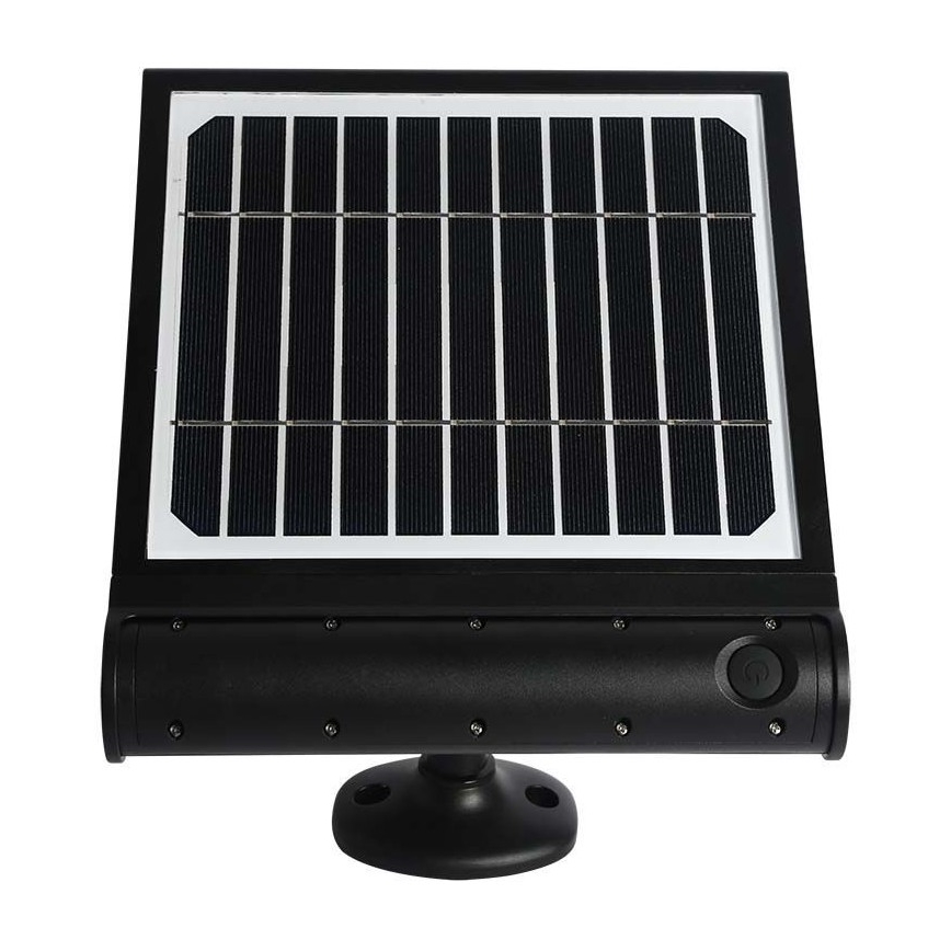 Lámpara de pared solar LED con sensor LED/8W/3,7V IP65 3000K 4000 mAh