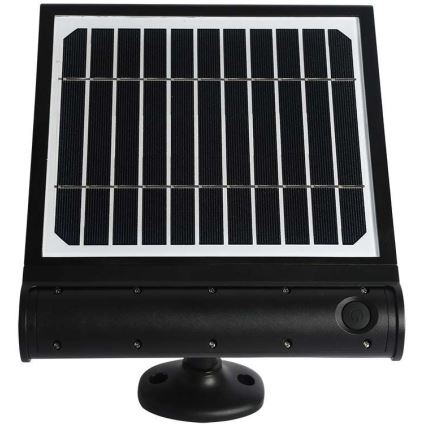 Lámpara de pared solar LED con sensor LED/8W/3,7V IP65 6000K 4000 mAh