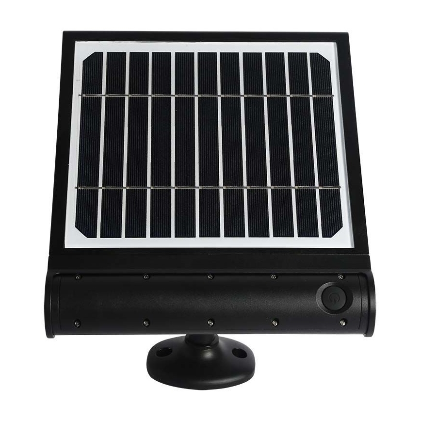 Lámpara de pared solar LED con sensor LED/8W/3,7V IP65 6000K 4000 mAh