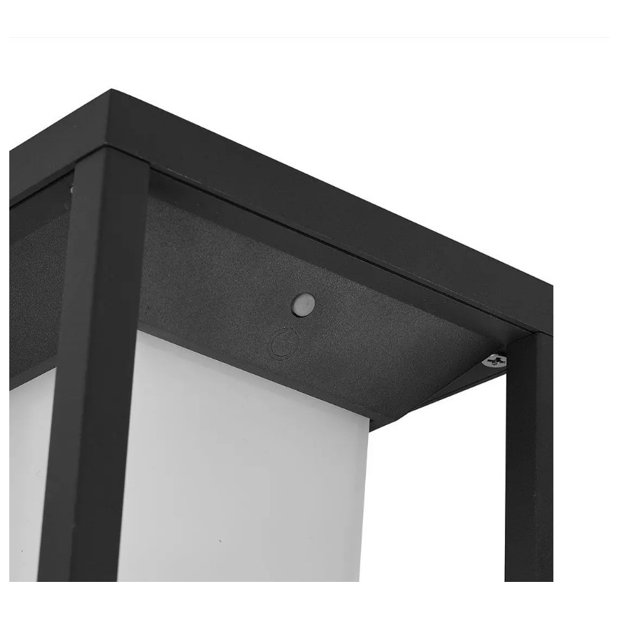 Lámpara de pared solar LED con sensor CHIP SAMSUNG LED/2W/3,7V IP65 2600 mAh