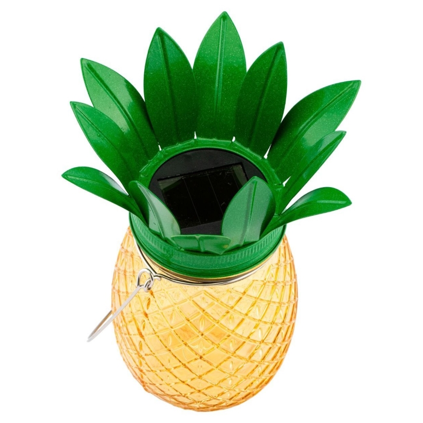 Lámpara solar LED JAR LED/1,2V 150 mAh IP44 piña