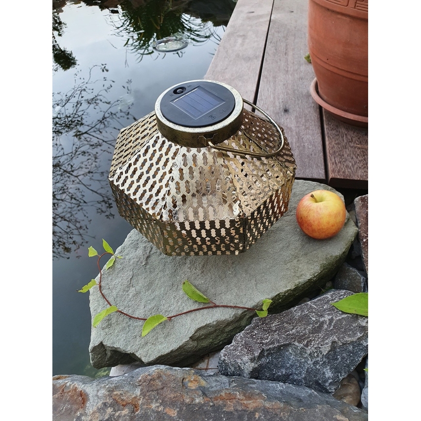 Lámpara solar LED LAURA 1xE27/1,2V 300 mAh IP44