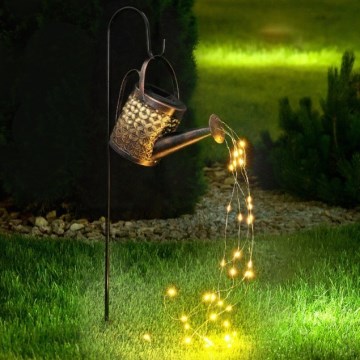 Lámpara solar LED LED/0,06W/1,2V 1xAA 2700K IP44 300 mAh