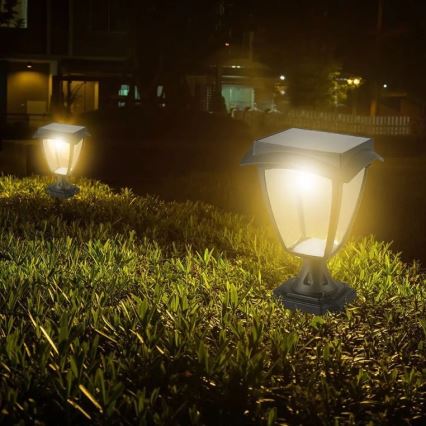 Lámpara solar LED LED/2W/3,7V 3000/6000K IP65 2200 mAh