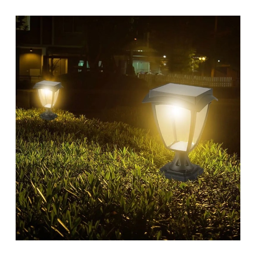 Lámpara solar LED LED/2W/3,7V 3000/6000K IP65 2200 mAh