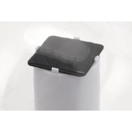 Lámpara solar LED LED/900mAh IP68 blanco