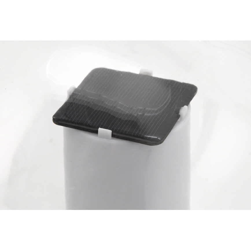 Lámpara solar LED LED/900mAh IP68 blanco