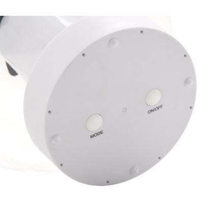 Lámpara solar LED LED/900mAh IP68 blanco