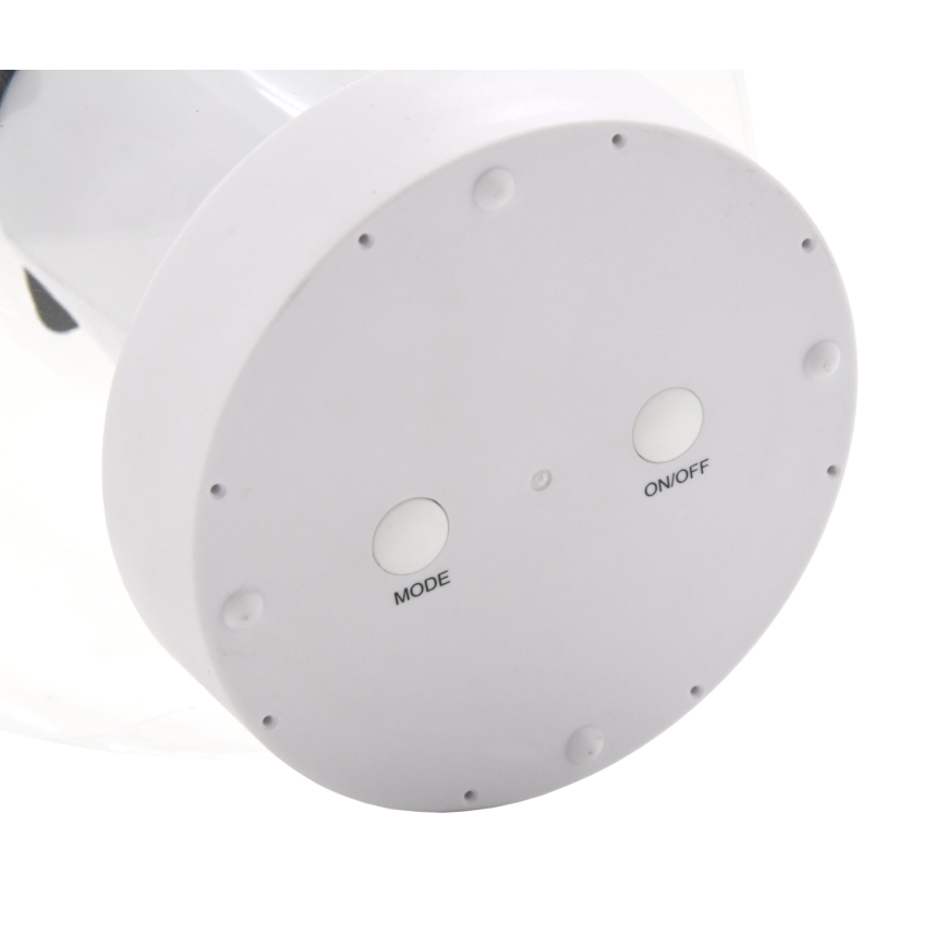 Lámpara solar LED LED/900mAh IP68 blanco
