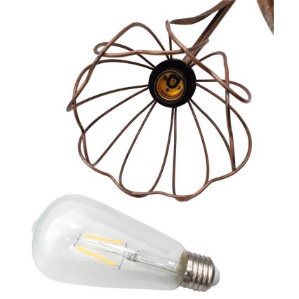 Lámpara solar LED LILLY 1xE27/1,2V IP44