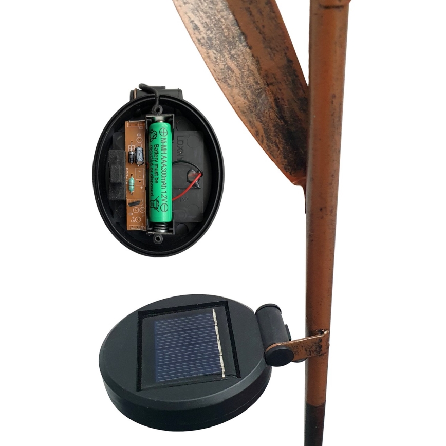 Lámpara solar LED LILLY 1xE27/1,2V IP44
