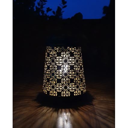 Lámpara solar LED LINDA 1xE27/1,2V IP44