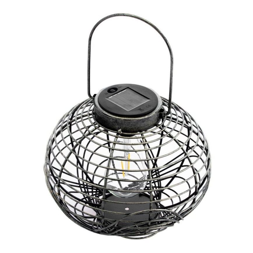 Lámpara solar LED LUISA 1xE27/1,2V 600 mAh IP44