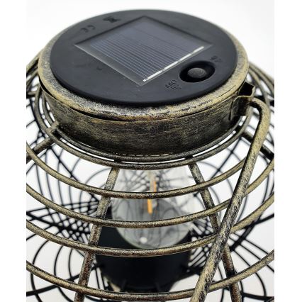 Lámpara solar LED LUISA 1xE27/1,2V 600 mAh IP44