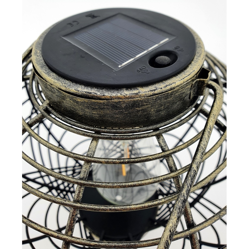 Lámpara solar LED LUISA 1xE27/1,2V 600 mAh IP44