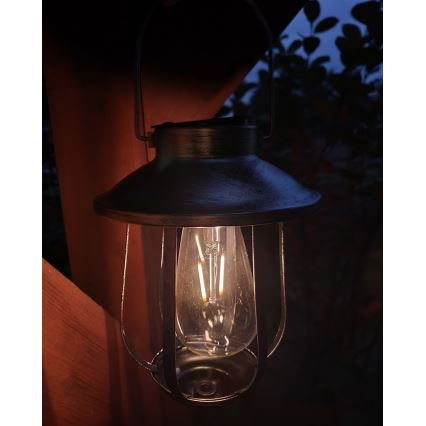 Lámpara solar LED MOLLY 1xE27/1,2V IP44