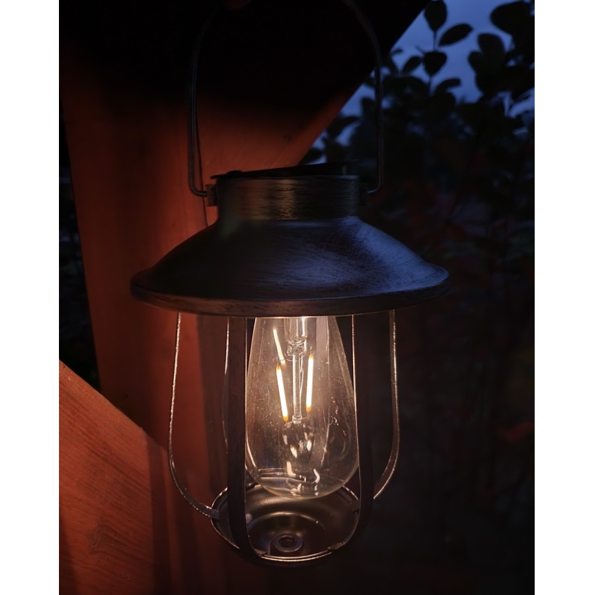 Lámpara solar LED MOLLY 1xE27/1,2V IP44